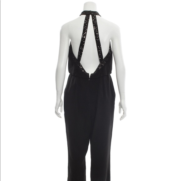 SOLD Rachel Zoe mock neck jumpsuit US 8 - Picture 4 of 5